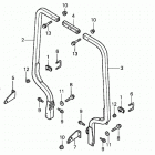 H5518 NA2-A MULTI-PURPOSE TRACTOR, JPN, VIN# TZAC-1000001 TO TZAC-1999999 Roll Over Protector
