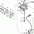 H5518 NAC2-B MULTI-PURPOSE TRACTOR, JPN, VIN# TZAC-3600001 Карбюратор