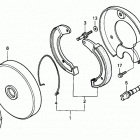 HT3810 SA LAWN TRACTOR, JPN, VIN# HT3810-5000034 TO HT3810-5099999 Тормоза
