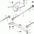 RT5000 A MULTI-PURPOSE TRACTOR, JPN, VIN# FA2A-5000033 Rear Steering Arm