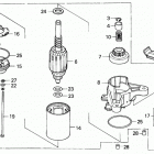 H4013 SA-A LAWN TRACTOR, JPN, VIN# MZAR-1000001 TO MZAR-1999999 Starter Motor (h4013)