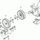 H4514H HSAC-B LAWN TRACTOR, JPN, VIN# MZAS-4100001 TO MZAS-4199999 Tensioner Pulley (h4514h, H4518h)