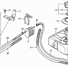 HT3810 SA LAWN TRACTOR, JPN, VIN# HT3810-5000034 TO HT3810-5099999 Fuel Tank + Fuel Pump