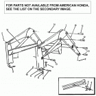 FL6555 A LAWN TRACTOR, USA Fl6555 - Loader Boom Assembly