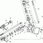 H6522 A4H COMPACT TRACTOR, JPN, VIN# TZAD-1000001 TO TZAD-1001869 Steering Bevel Gear