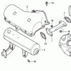 RT5000 A MULTI-PURPOSE TRACTOR, JPN, VIN# FA2A-5000033 Глушитель