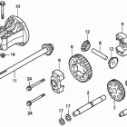 H2013HK1 SAC LAWN TRACTOR, USA, VIN# MZBF-6100001 Transmission Gear