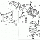 H4013 SA-A LAWN TRACTOR, JPN, VIN# MZAR-1000001 TO MZAR-1999999 Carburetor (h4013)