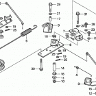 H2013HK1 SAC LAWN TRACTOR, USA, VIN# MZBF-6100001 Tensioner Arm