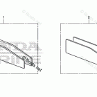 BF225D XCDA Trim Adjust Plate Set