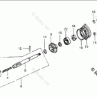 BF75Z SA Propeller Shaft + Propeller