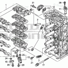 BF150AK2 JA CYLINDER HEAD