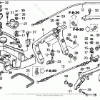 BF200AK0 XCA Front Cover Bracket + Front Lock Shaft