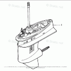 BF40AK0 LRTA Gear Case Assy.