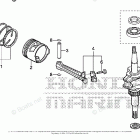 BF4AH LHNA Crankshaft Piston