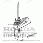 BF9.9DK2 SHA Gear Case Assy.