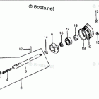 BF100B SA Propeller Shaft + Propeller