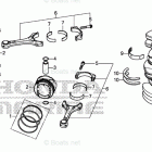 BF225D XCDA Crankshaft Piston