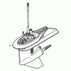 BF115AK0 LA Картер коробки передач в сборе (нога)