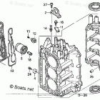 BF25DK3 LRTA CYLINDER BLOCK