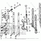 BF200AK3 XCA Camshaft, Rocker Arm