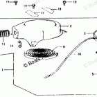 BF100B LA RECOIL STARTER