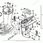BF20DK2 SHA Gear Case + Extension Case