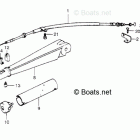 BF75Z SA Handlebar + Throttle Cable