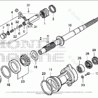 BF200AK1 XCA PROPELLER SHAFT (XCA / XCC / XXCA)