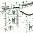 BF150A5 LA Распределительный вал и клапана