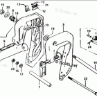 BF100B SA Stern Bracket + Adjust Rod