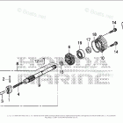 BF5AK3 LA Propeller Shaft + Propeller