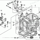 BF8DK3 SHA Cylinder Block + Crankcase Cover