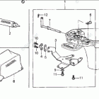 BF100E SA Remote Control Bracket