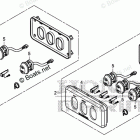 BF250D UDS SWITCH PANEL (POWER TILT)