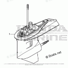 BF90DK5 LRTA Gear Case Assy.