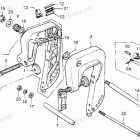 BF75Z SA Stern Bracket + Adjust Rod
