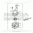 BF4AH SHNA Water Pump Impeller Kit