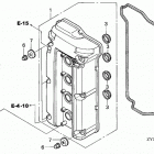 BF150A5 LA Крышка головки цилиндров