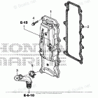 BF90DK5 LRTA Cylinder Head Cover