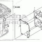 BF20DK2 SHA Exhaust Chamber Cover