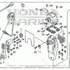 BF250A XCA Remote Control (Top Mount Single Type) (R.)