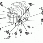 BF115AK0 LA Зажим (предохранитель Side )