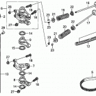 BF90DK0 LHTA Распределительный вал и клапана