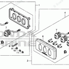 BF225D XCDA SWITCH PANEL KIT (POWER TILT)