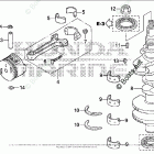 BF25DK3 LRTA Crankshaft Piston