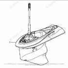 BF200AK0 XCA Gear Case Assy.