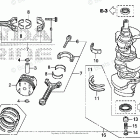 BF250A XCA Crankshaft Piston