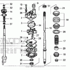BF90DK0 LHTA Water Pump + Vertical Shaft