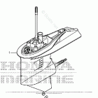 BF90DK2 LRTA Gear Case Assy.